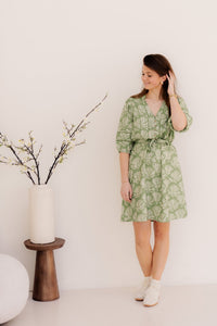 Dress tropical print 14210 - Bij Keesje - Esqualo - jurk