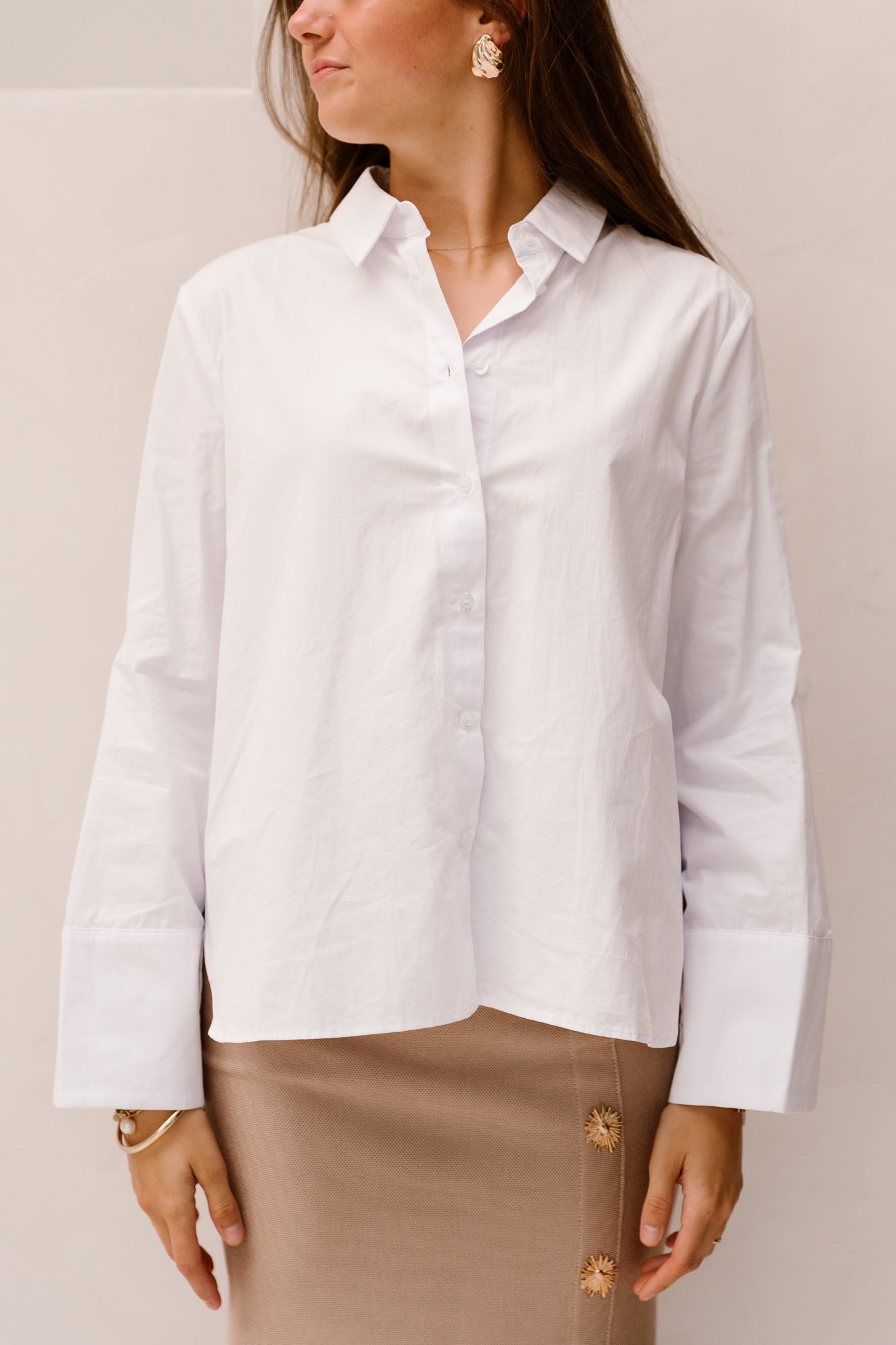 Drew shirt white - Bij Keesje - Marianne - Blouse