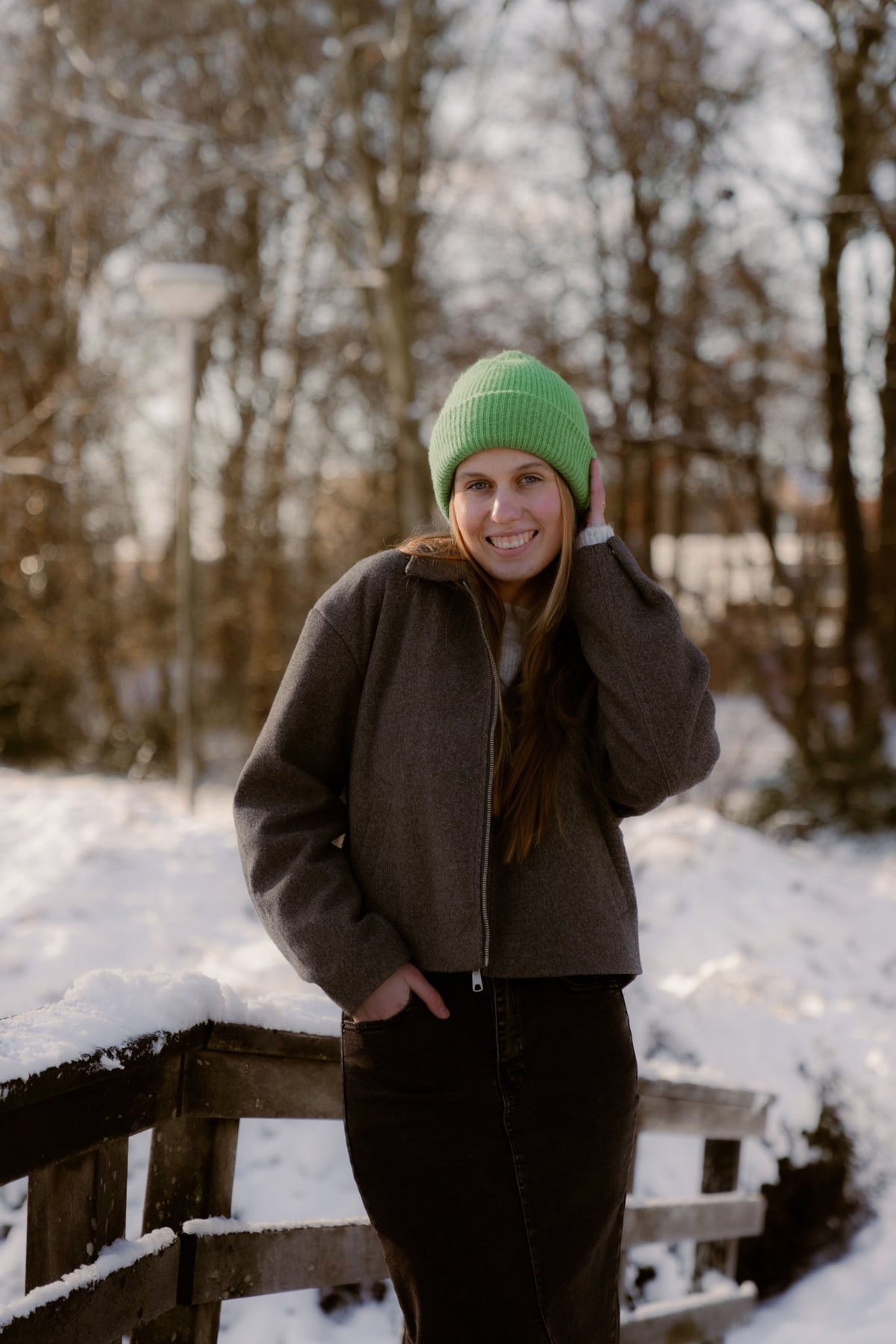 Duif muts groen - Bij Keesje - Bij Keesje