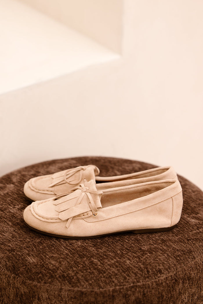 Dusseldorf ballerina beige - Bij Keesje - Bij Keesje - Schoenen