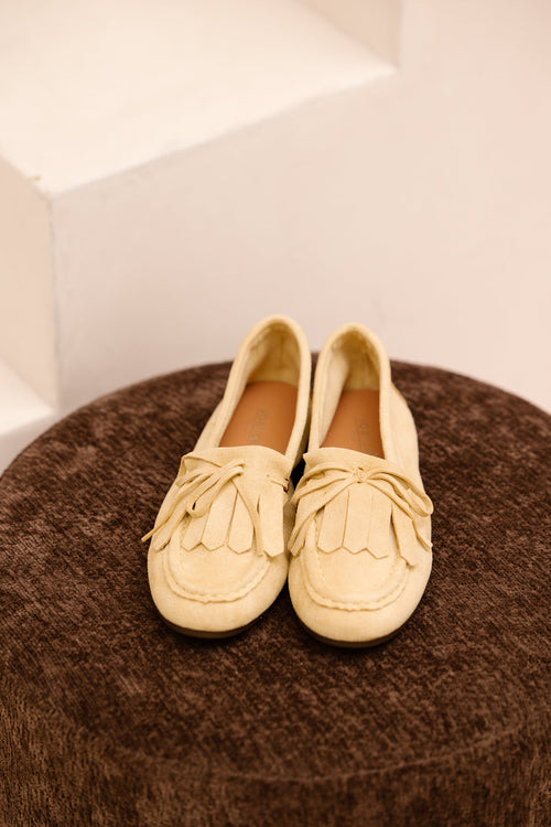 Dusseldorf ballerina geel - Bij Keesje - Bij Keesje - Schoenen