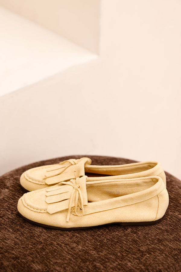 Dusseldorf ballerina geel - Bij Keesje - Bij Keesje - Schoenen