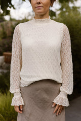 Eabha Top Wool White