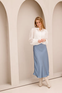 Edin blouse wit - Bij Keesje - Bij Keesje - Blouse