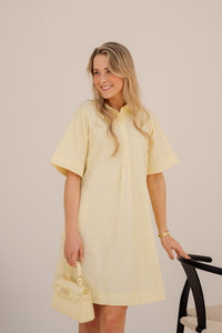 Edina Dress Straw Stripe - Bij Keesje - Sister Point - Jurk