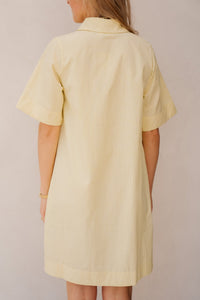 Edina Dress Straw Stripe - Bij Keesje - Sister Point - Jurk