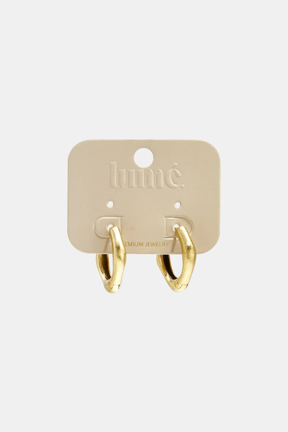 Oorbellen Annelien square gold