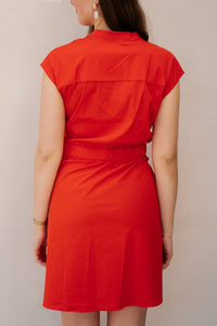 Elara wrap crop dress fame - Bij Keesje - Co'couture - Jurk