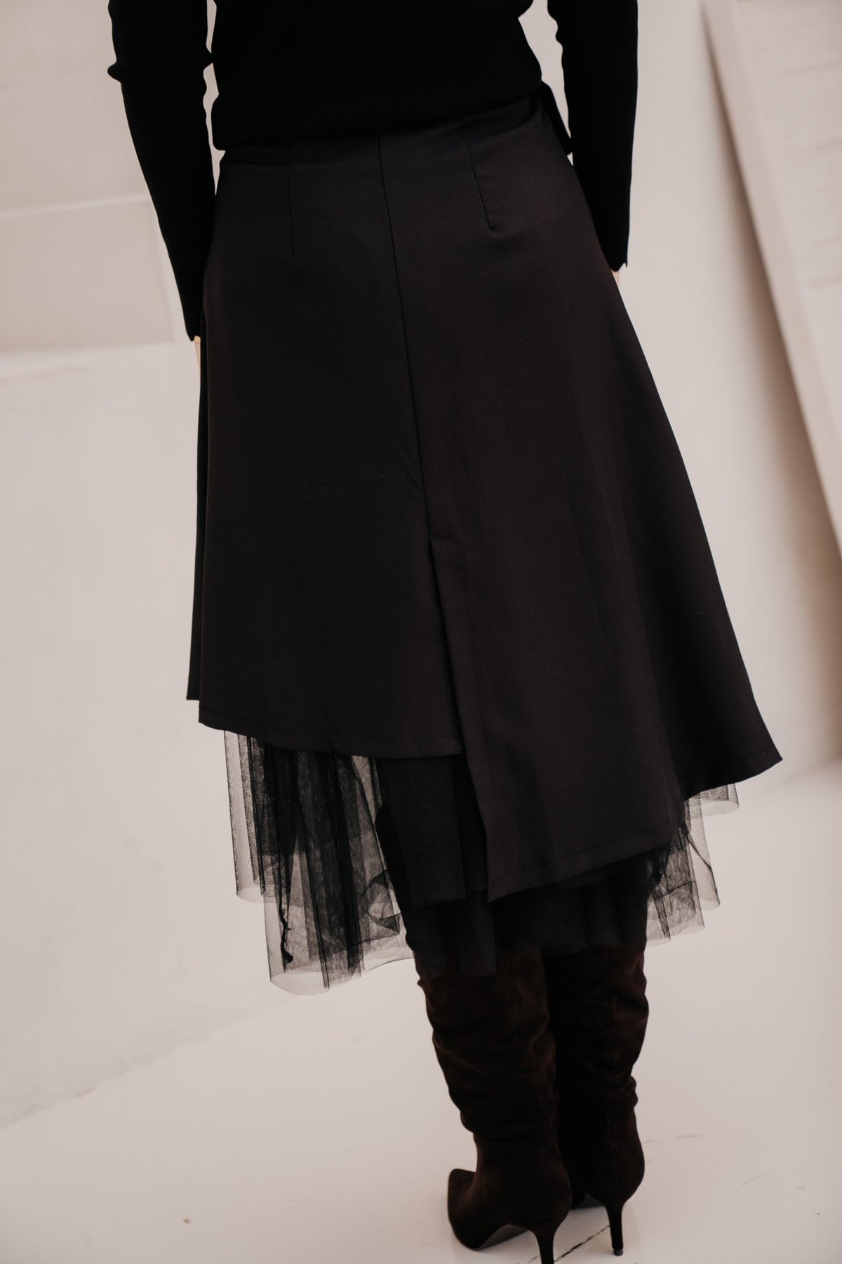 Elianne lace skirt black - Bij Keesje - Bij Keesje - Rok
