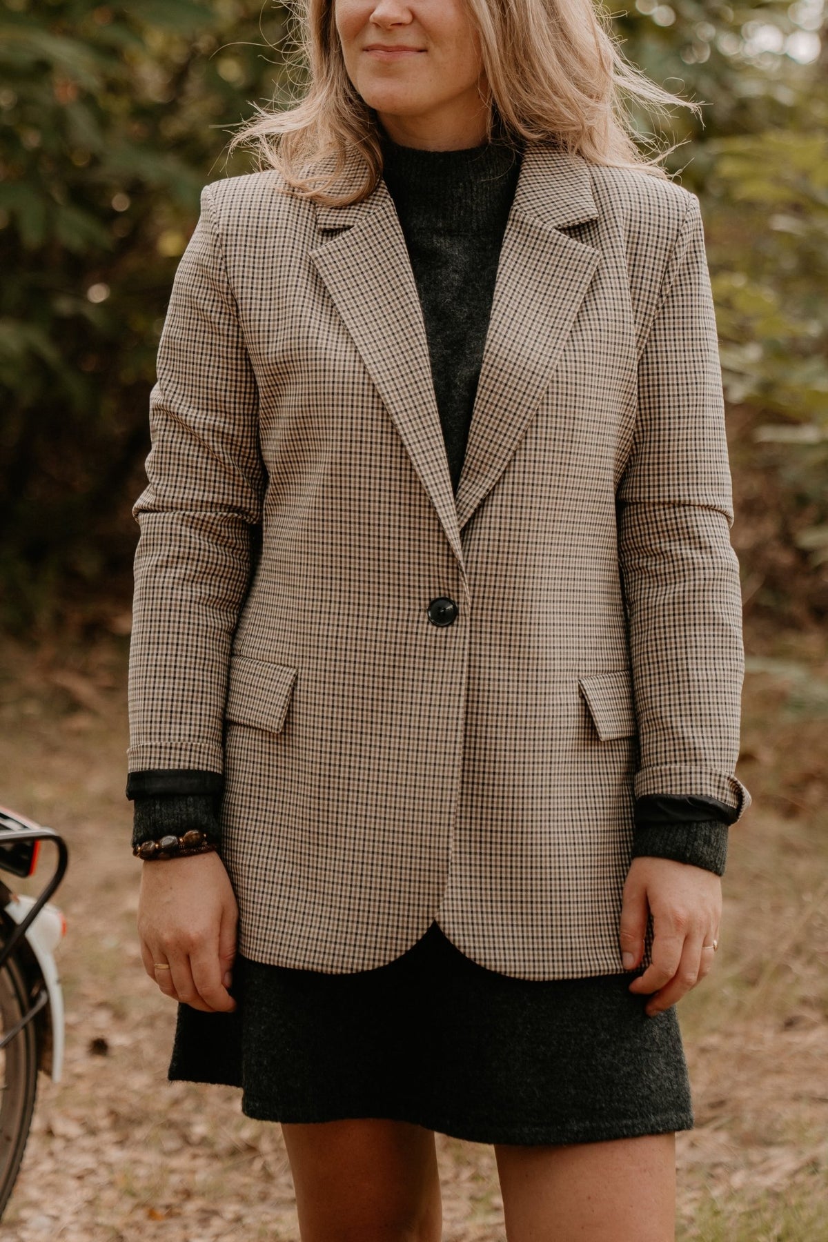 Elif blazer ruit - Bij Keesje - Bij Keesje - Blazer