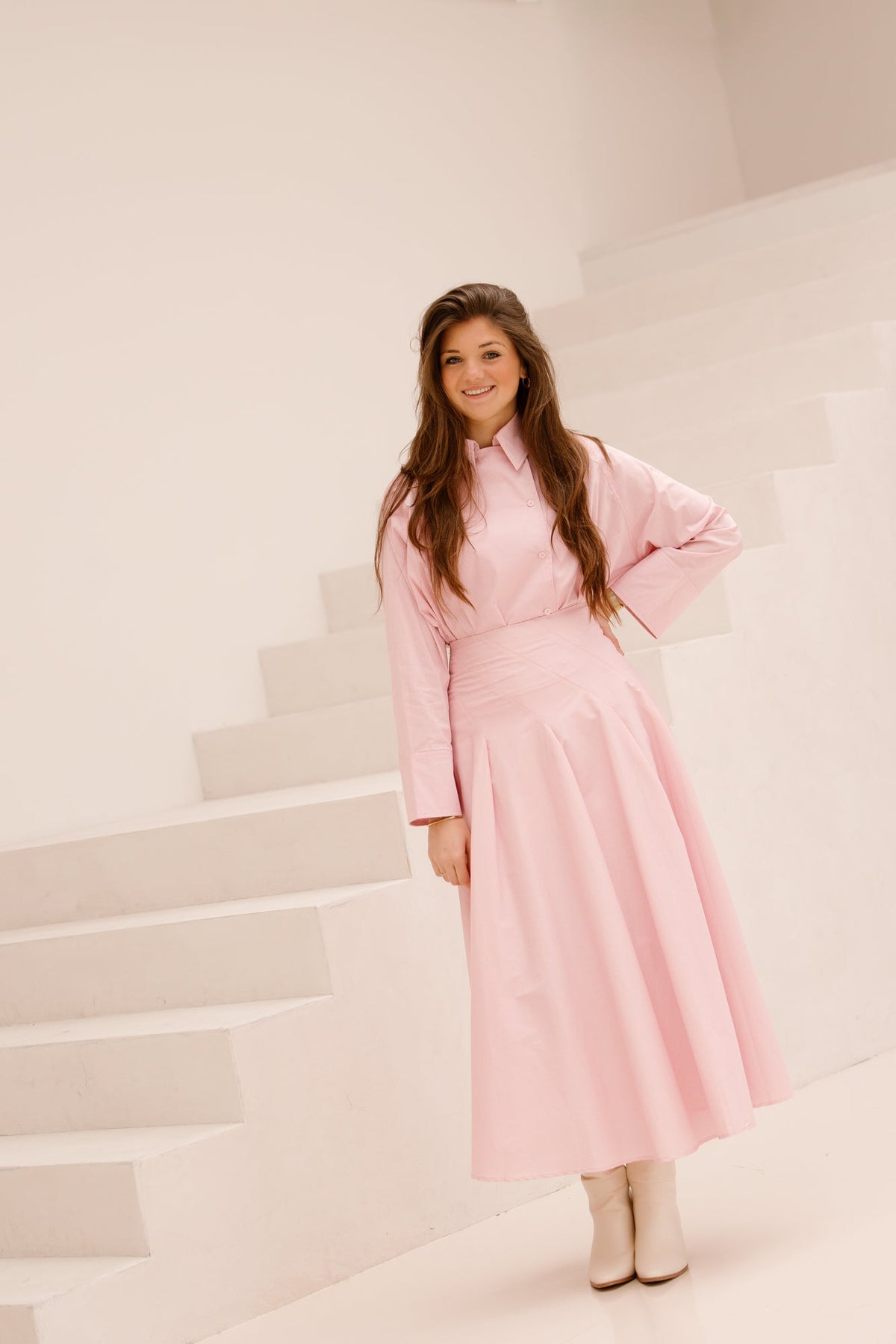 Elif Skirt Pink - Bij Keesje - Bij Keesje - Rokken