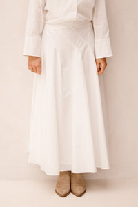 Elif Skirt White - Bij Keesje - Bij Keesje - Rokken
