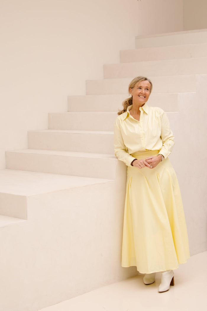 Elif Skirt Yellow - Bij Keesje - Bij Keesje - Rokken