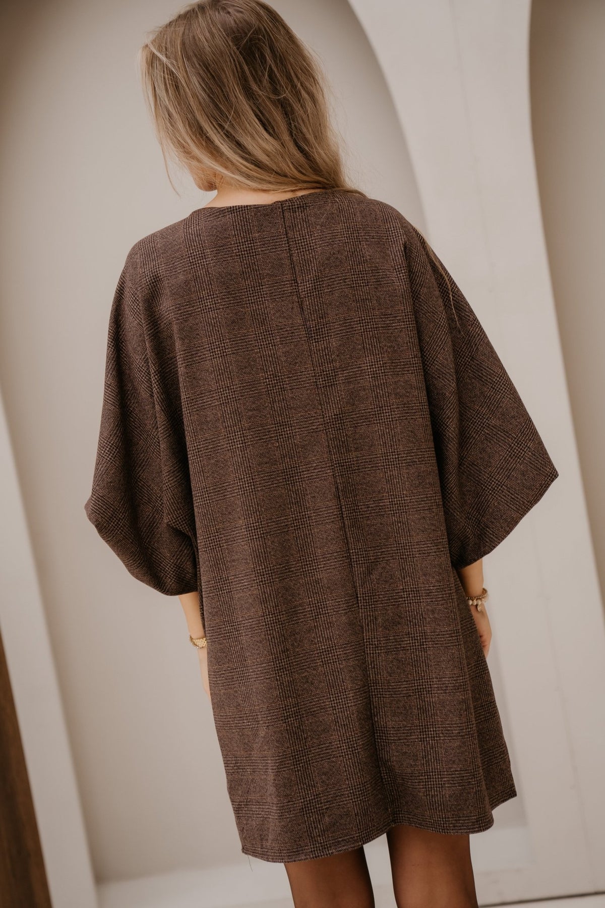 Elina Dress Ruit darkbrown - Bij Keesje - Bij Keesje - Jurk