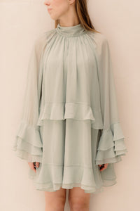 Elke dress green - Bij Keesje - Bij Keesje - Jurk