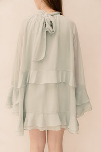 Elke dress green - Bij Keesje - Bij Keesje - Jurk