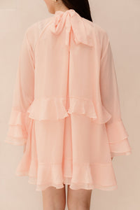 Elke dress peach - Bij Keesje - Bij Keesje - Jurk
