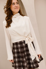 Ella blouse ecru