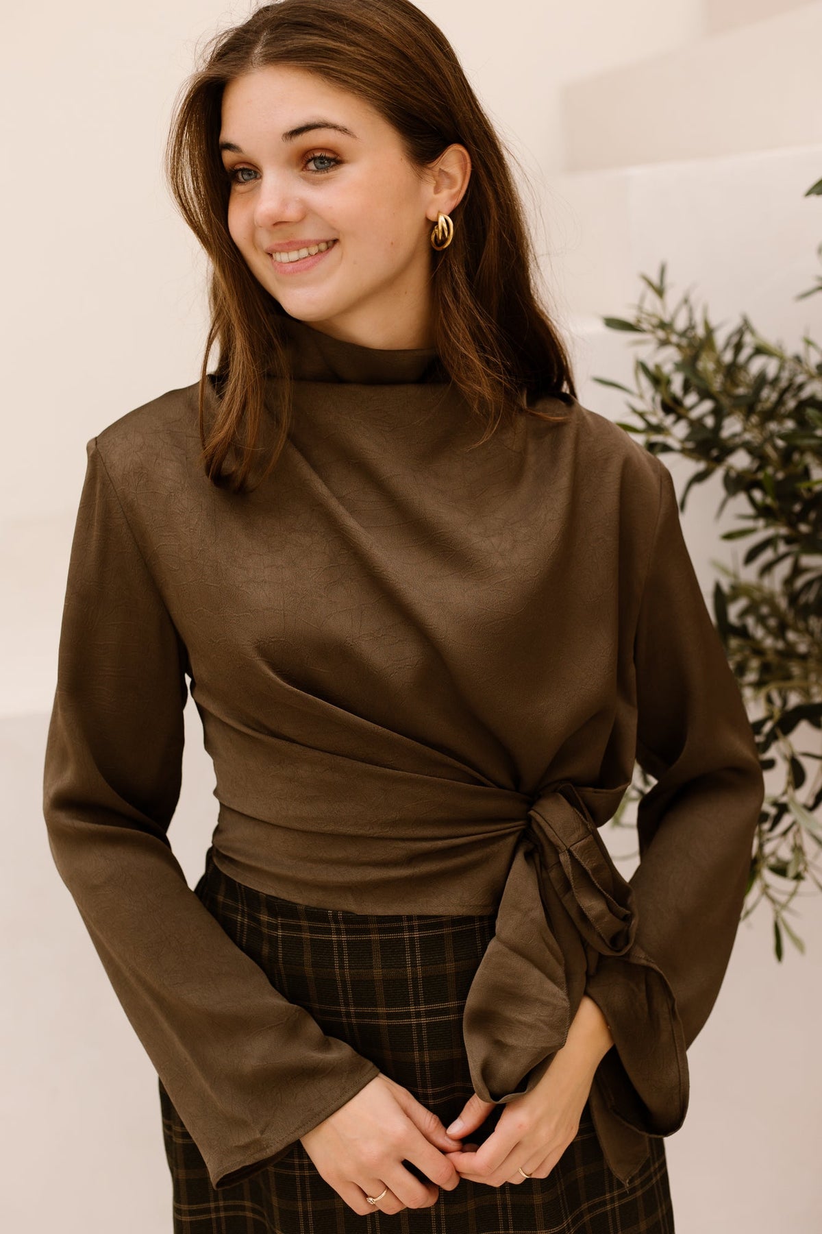 Ella blouse green - Bij Keesje - Bij Keesje - Blouse