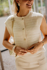 Ellen Gilet Off White
