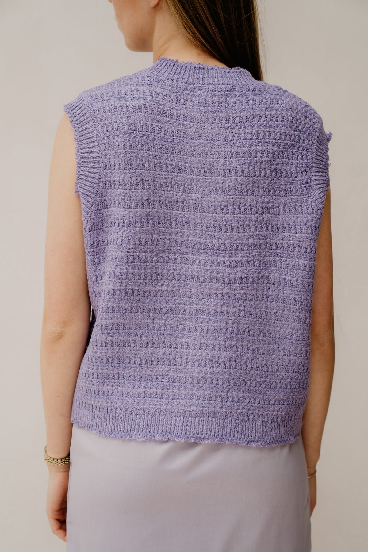 Ellen Gilet Purple - Bij Keesje - Bij Keesje The Label - Gilet