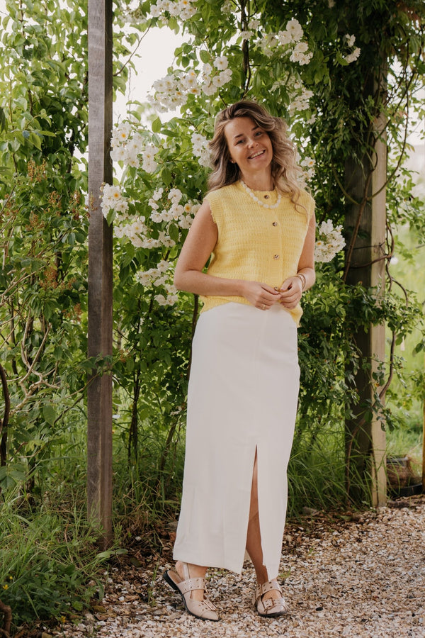 Ellen Gilet Yellow - Bij Keesje - Bij Keesje The Label - Gilet