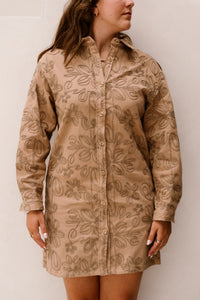Ellis Dress Khaki - Bij Keesje - FLURESK - Jurk