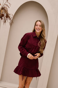 Elma Blouse Mulberry - Bij Keesje - FLURESK - Blouse