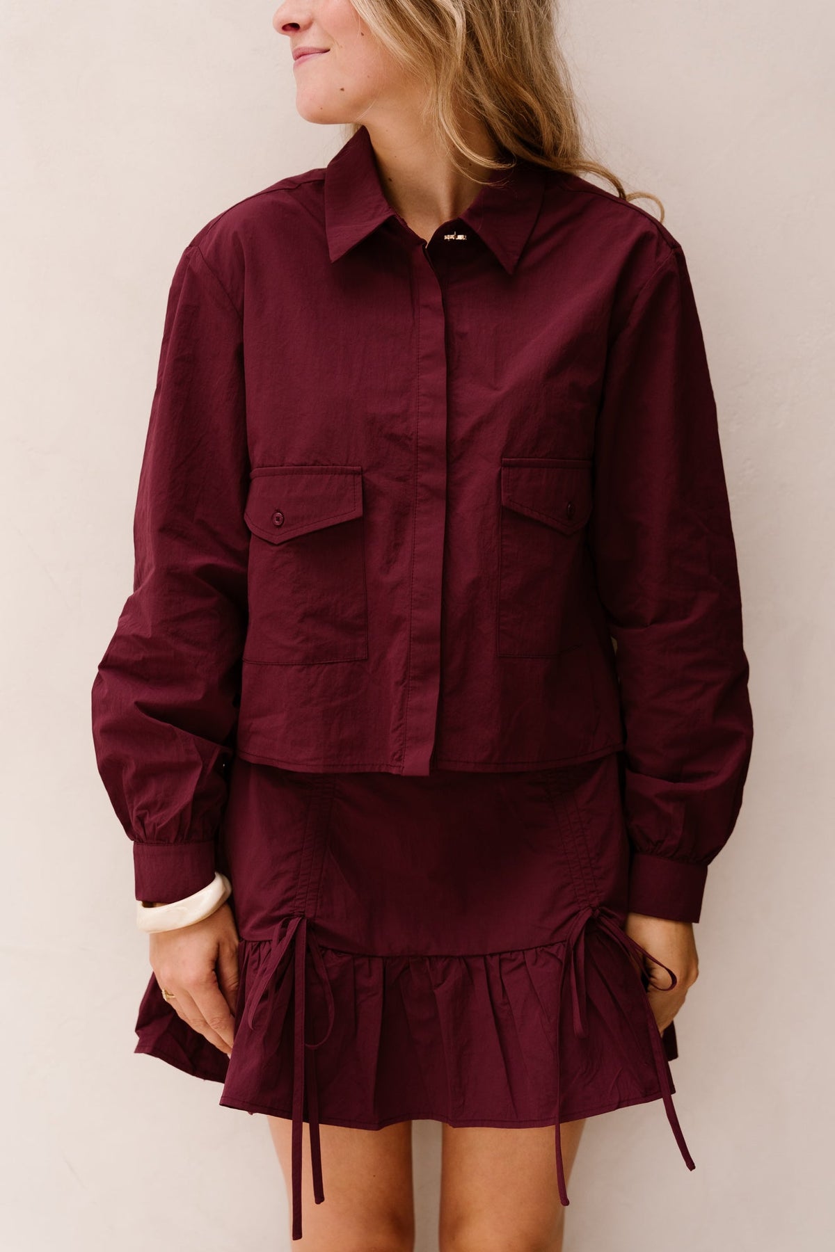 Elma Blouse Mulberry - Bij Keesje - FLURESK - Blouse