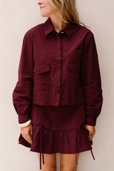 Elma Bluse Mulberry