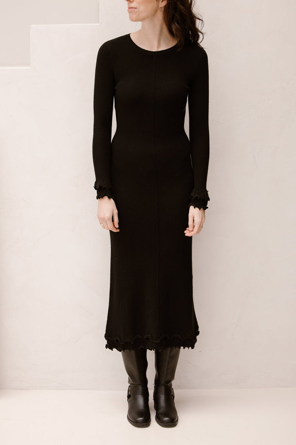 Elodie bodycon dress black - Bij Keesje - Bij Keesje