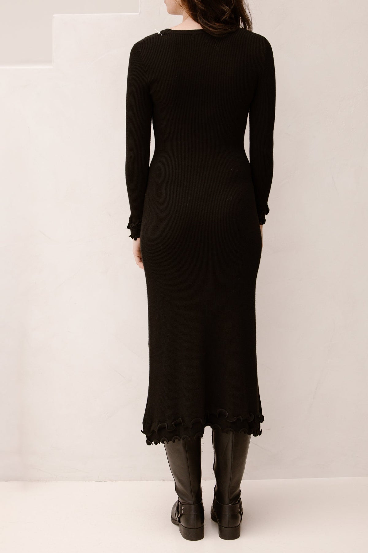 Elodie bodycon dress black - Bij Keesje - Bij Keesje