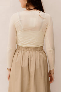 Elvi top geel - Bij Keesje - Bij Keesje - Top