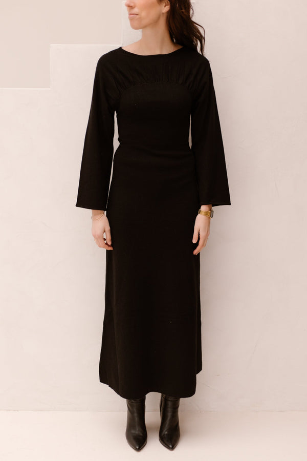 Emerson knit dress black - Bij Keesje - Neo Noir