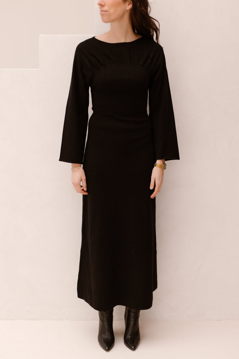 Emerson knit dress black - Bij Keesje - Neo Noir