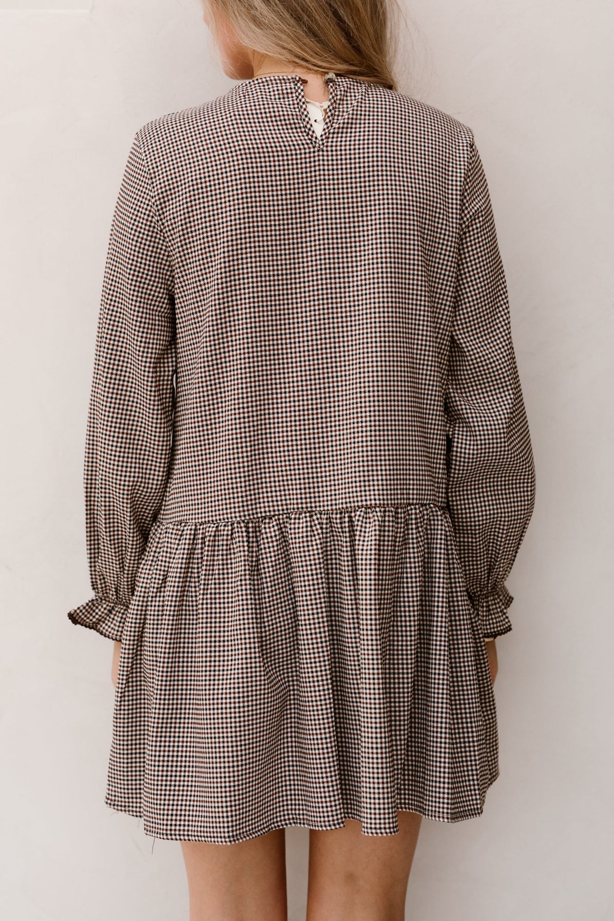 Emilia Check Dress - Bij Keesje - Bij Keesje - Jurk