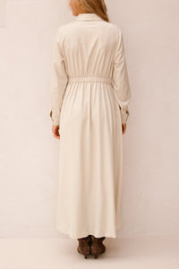 Emily Dress Beige - Bij Keesje - Bij Keesje - Jurk