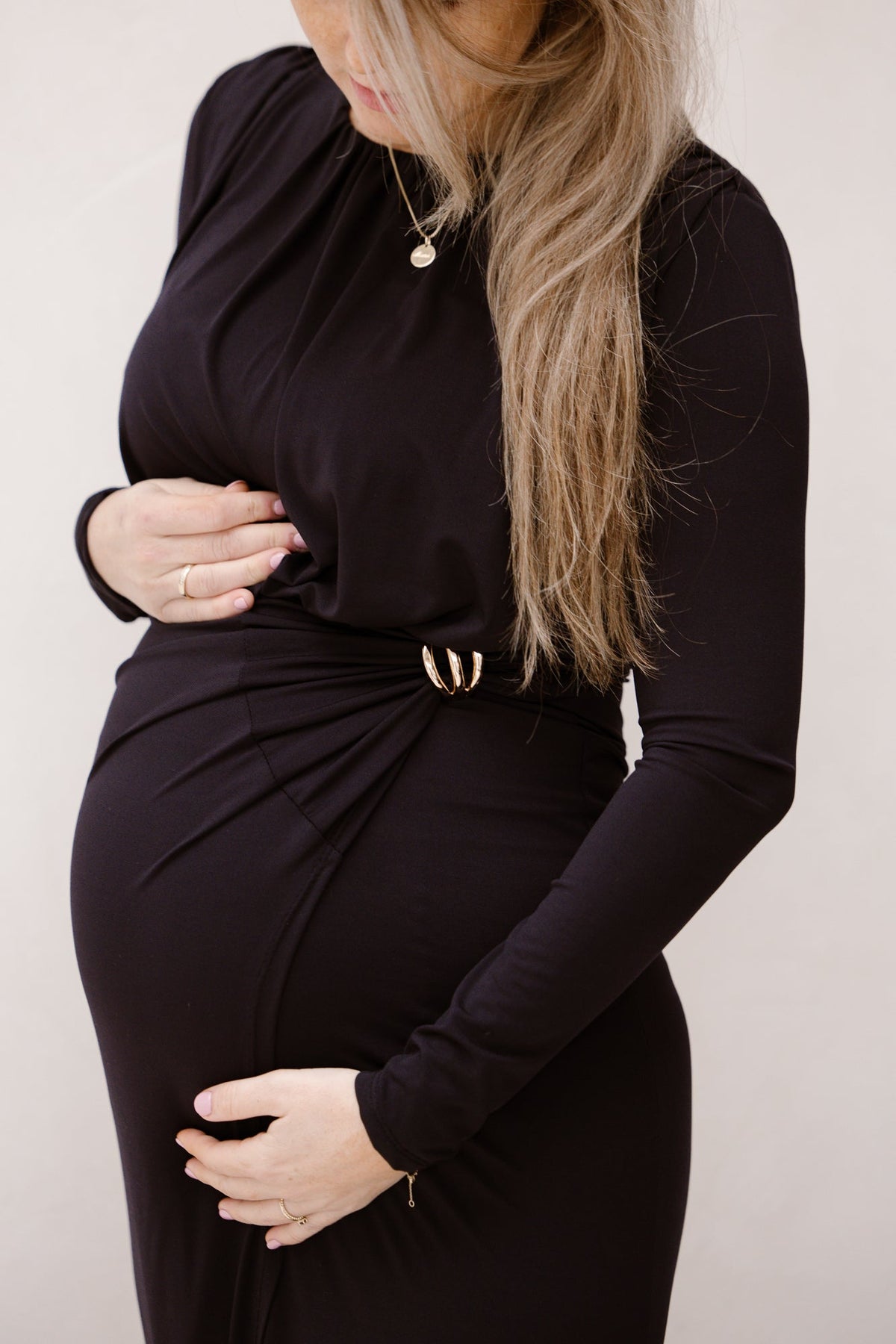 Emma long dress black - Bij Keesje - Bij Keesje