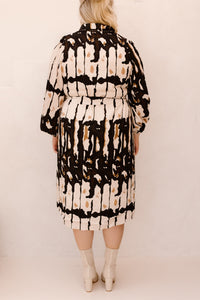 Enid dress sand/light camel - Bij Keesje - exxcellent - Jurk