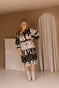 Enid dress sand/light camel - Bij Keesje - exxcellent - Jurk
