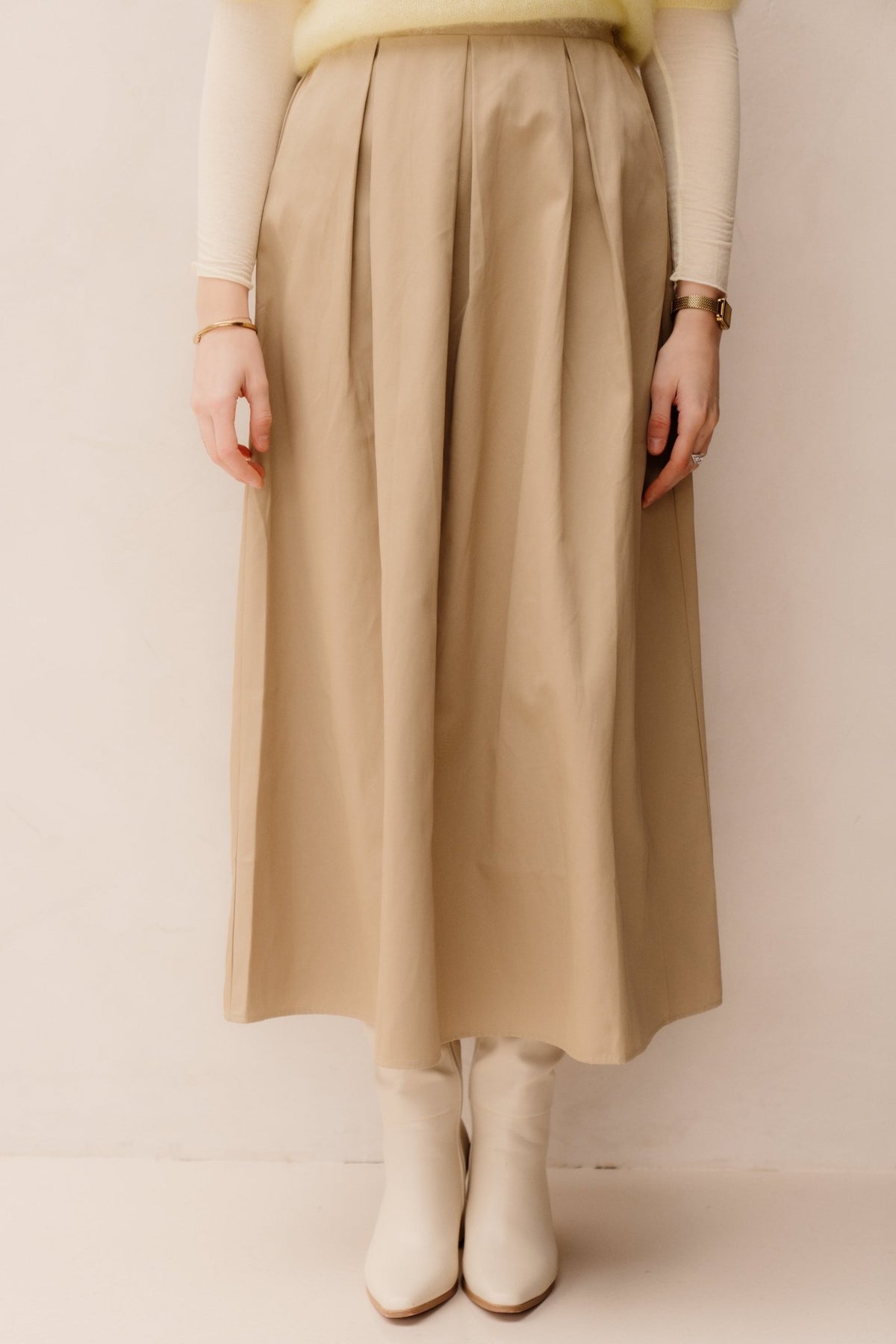 Enza rok sand - Bij Keesje - Bij Keesje - rok