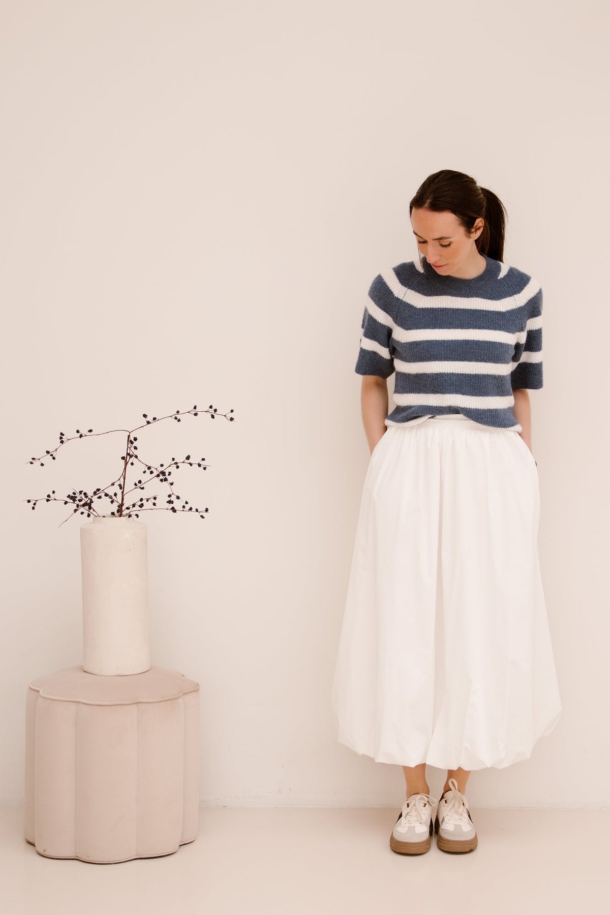 Erika Skirt White - Bij Keesje - Bij Keesje - Rokken