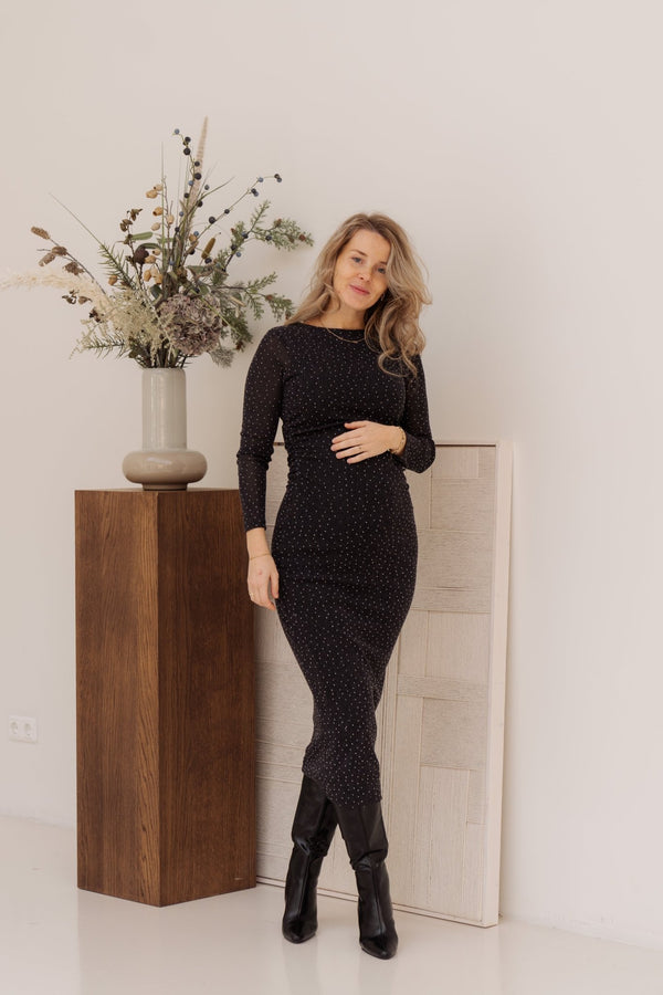 Esme black silver dress - Bij Keesje - Sister Point