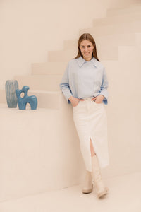 Esmee Blouse Light Blue - Bij Keesje - Bij Keesje - Blouse