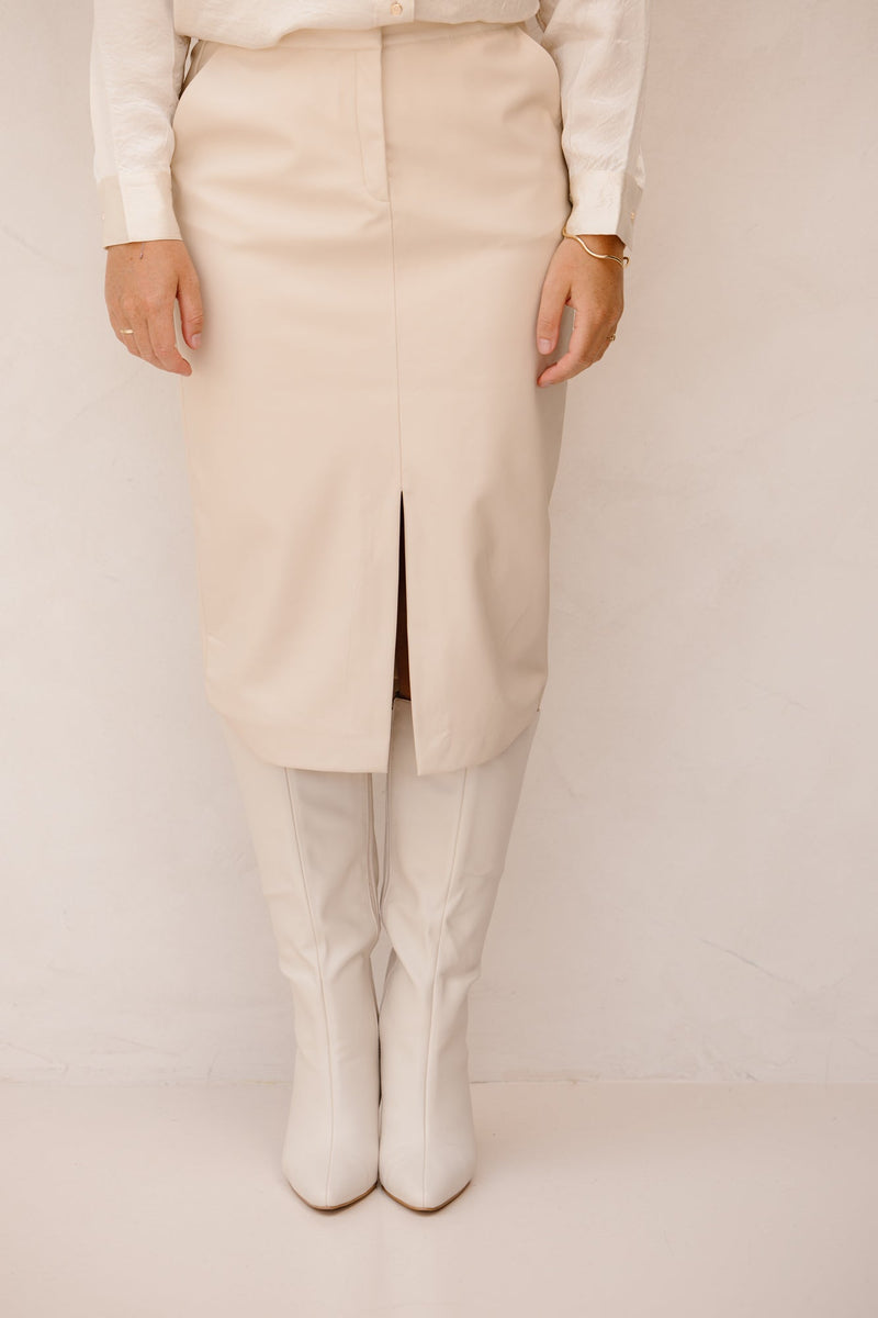 Esqualo skirt front split - 11509 - Bij Keesje - Esqualo