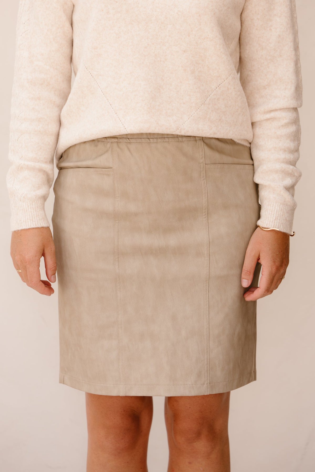 Esqualo skirt PU sporty clouded - 11520 - Bij Keesje - Esqualo