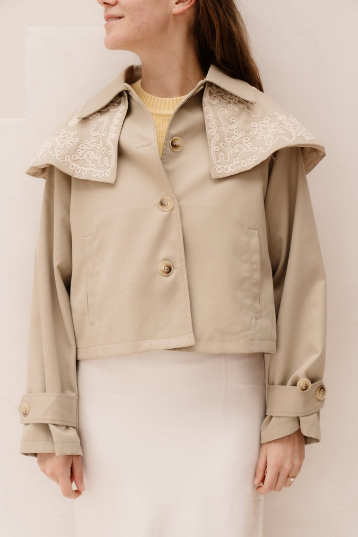 Essa jas beige - Bij Keesje - Bij Keesje - jas