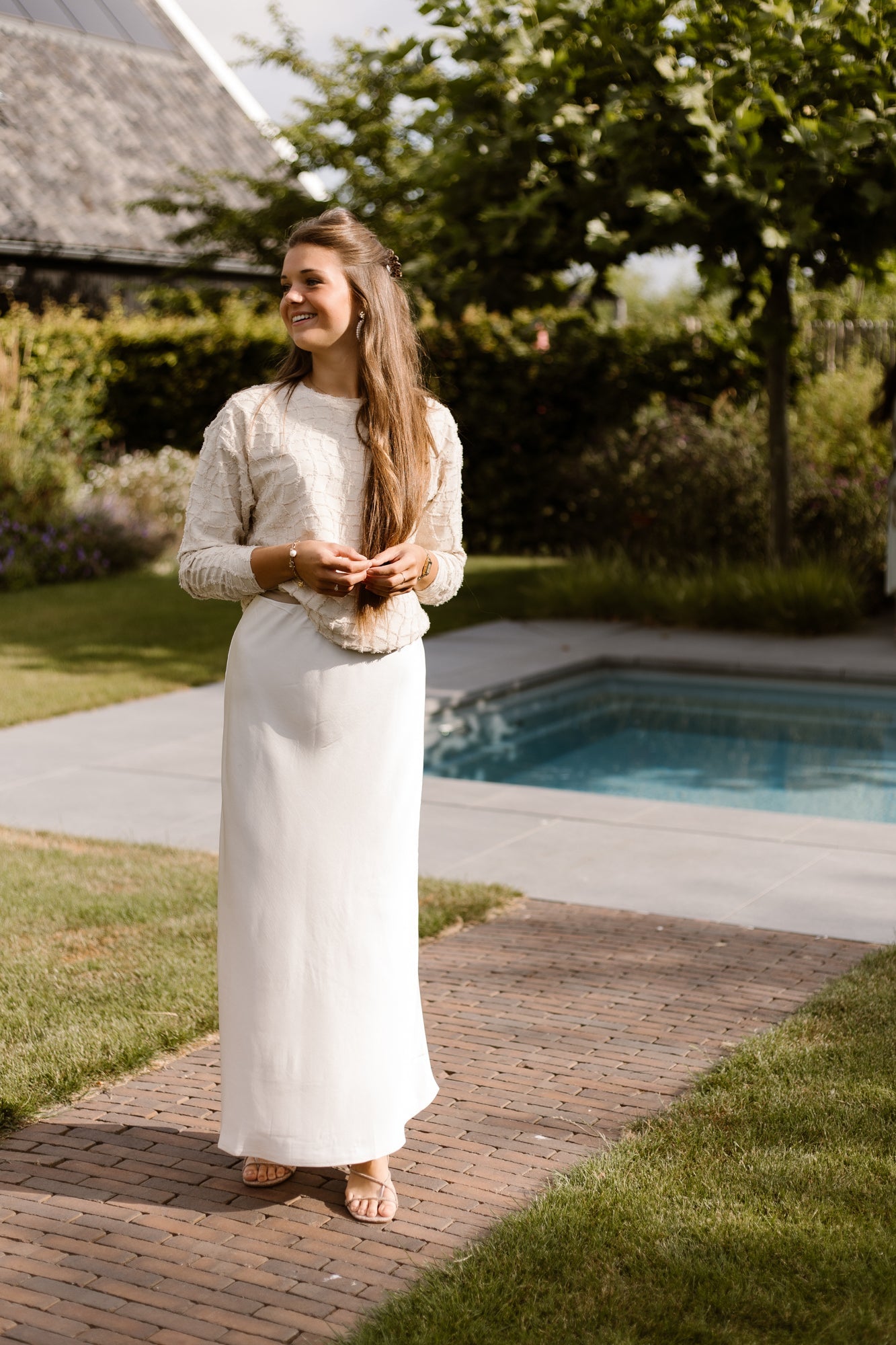 Etain Top Sand - Bij Keesje - G-maxx - Top