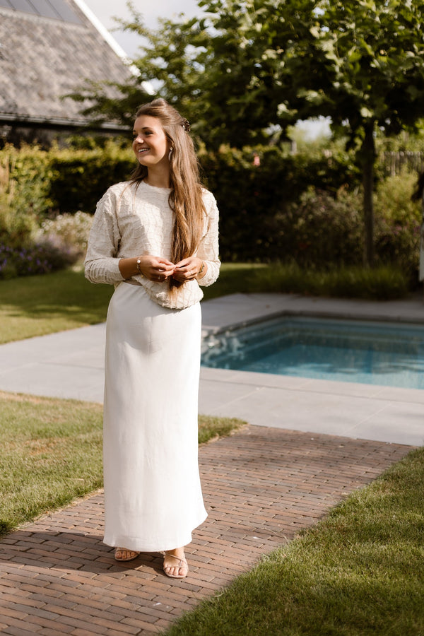 Etain Top Sand - Bij Keesje - G-maxx - Top
