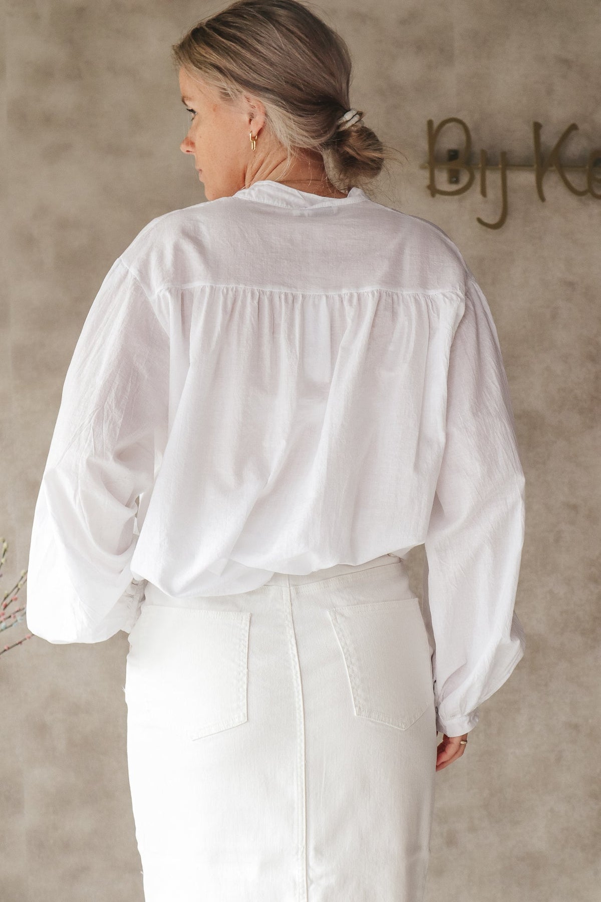 Eve blouse white - Bij Keesje